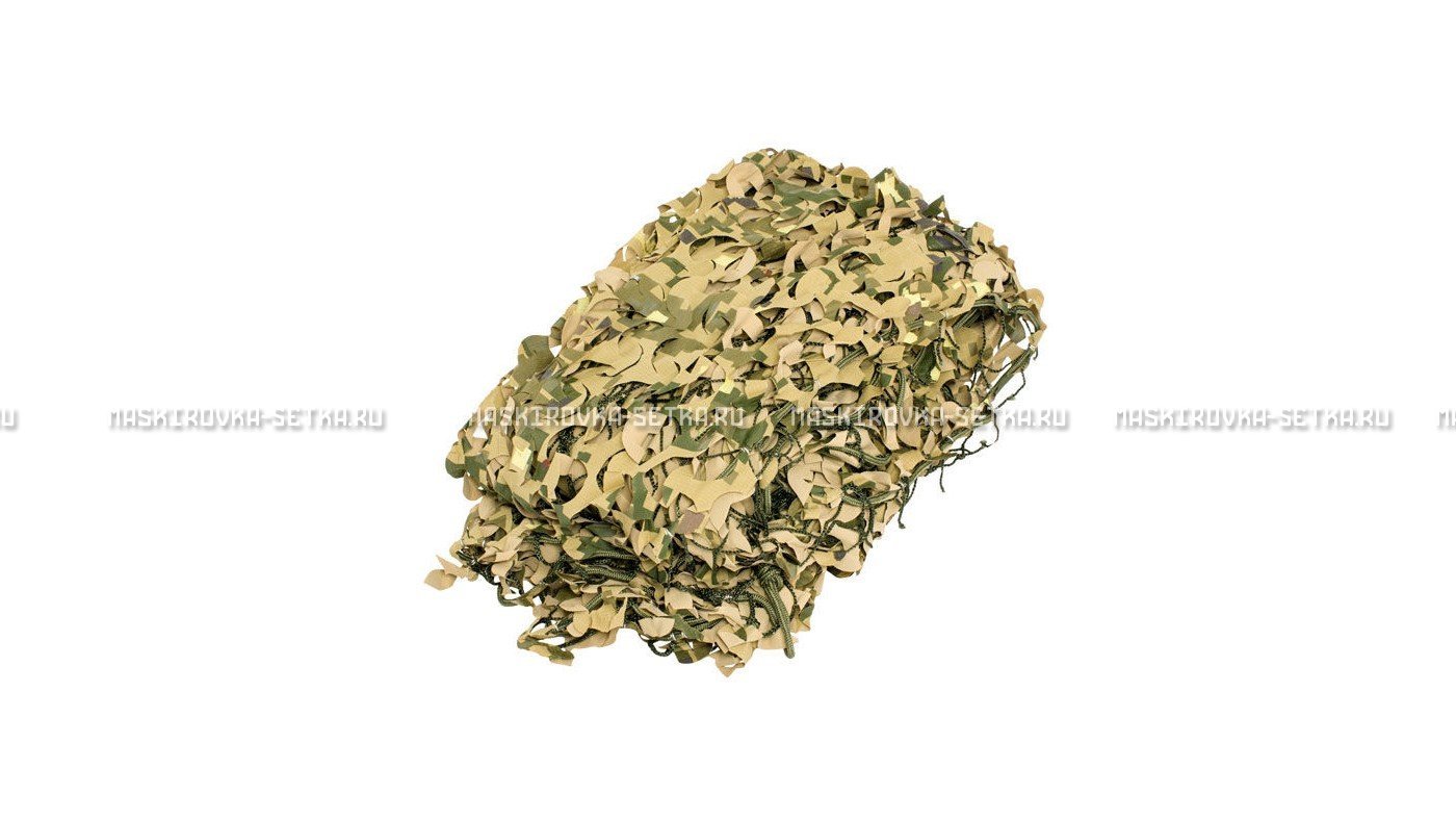 Массеть Camosystems Пейзаж-Профи Милитари 3D 1,8х3 м  – купить по цене 3850 руб. в интернет-магазине в городе Севастополь картинка 6