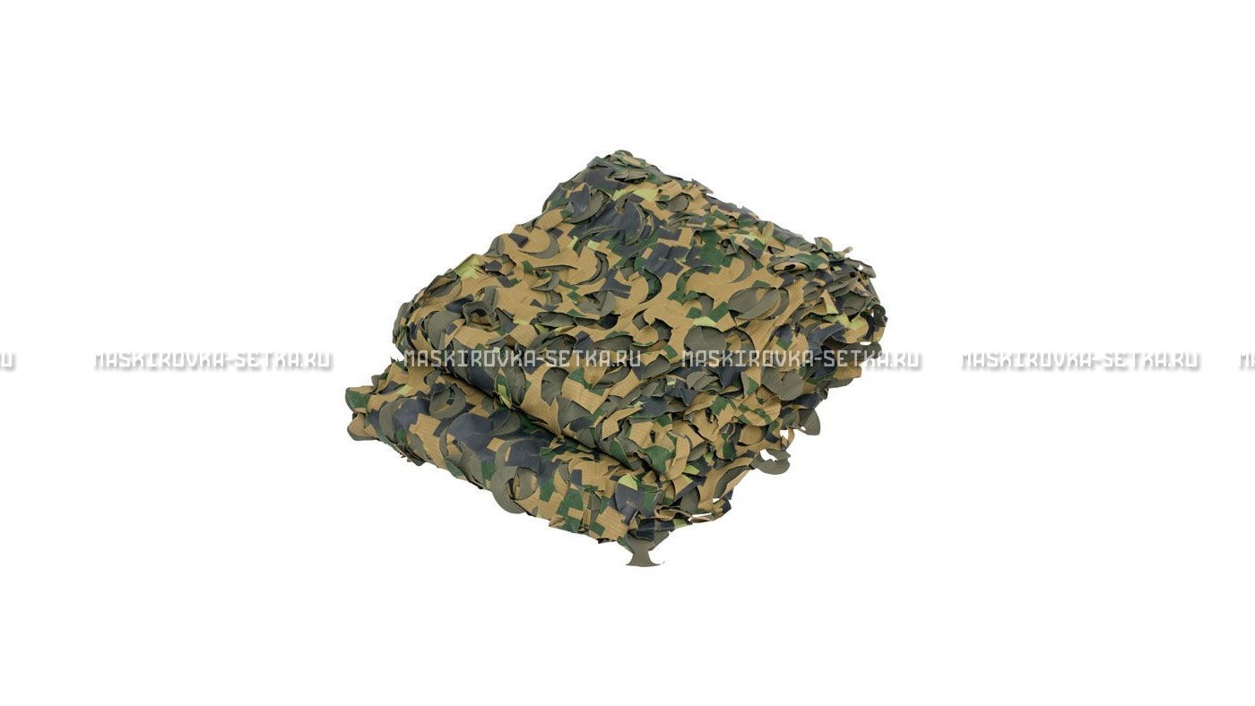 Сетка Camosystems Пейзаж Лес 3D 2,2х3 м  – купить по цене 3100 руб. в интернет-магазине в городе Севастополь картинка 6