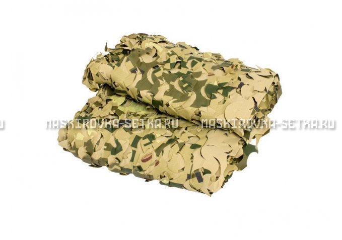 Сетка Camosystems Пейзаж Милитари 3D 2,4х3 м  – купить по цене 3100 руб. в интернет-магазине в городе Севастополь картинка 1