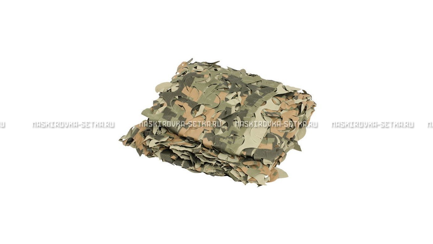 Сетка Camosystems Пейзаж Полынь 3D 2,4х6 м  – купить по цене 6200 руб. в интернет-магазине в городе Севастополь картинка 6