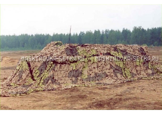 Маскировочная сетка МКТ-4П Поле 3х6 м – купить по цене 8700 руб. в интернет-магазине в городе Севастополь картинка 1