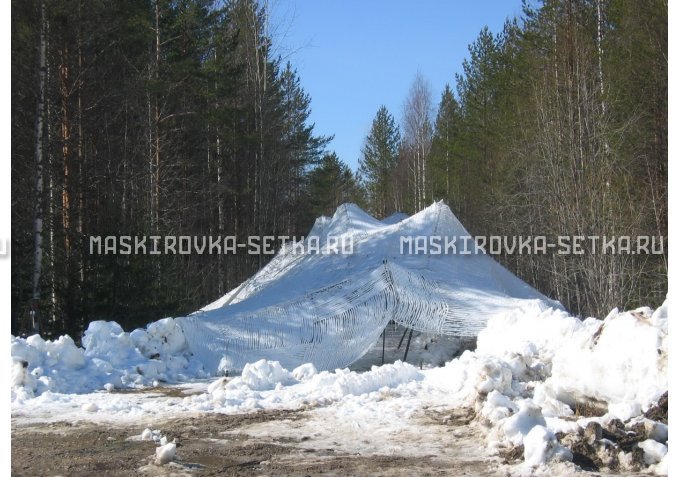 Маскировочный комплект МКТ-2С Снег 12х18 м – купить по цене 64500 руб. в интернет-магазине в городе Севастополь картинка 3