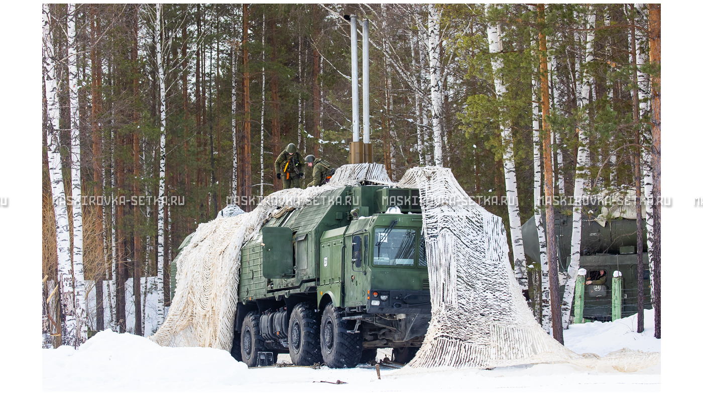 Маскировочный комплект МКТ-2С Снег 12х18 м – купить по цене 64500 руб. в интернет-магазине в городе Севастополь картинка 28
